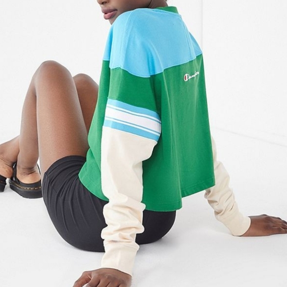 Champion Tops - Champion colour block long sleeve M